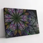 Çiçek Deseni Çizim | Kanvas Tablo | Cam Tablo | Mdf Tablo | A03288