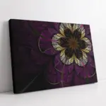 Çiçek Deseni Çizim | Kanvas Tablo | Cam Tablo | Mdf Tablo | A03290