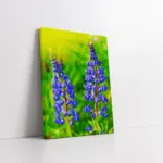 Mavi Çiçekler | Kanvas Tablo | Cam Tablo | Mdf Tablo | A03306