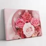 Pembe Güller | Kanvas Tablo | Cam Tablo | Mdf Tablo | A03337