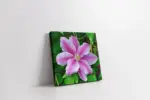 Mor Çiçek | Kanvas Tablo | Cam Tablo | Mdf Tablo | A03396