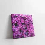 Lila Rengi Çiçekler | Kanvas Tablo | Cam Tablo | Mdf Tablo | A03529