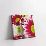 Çiçeğin Üzerinde Su Damlacıkları | Kanvas Tablo | Cam Tablo | Mdf Tablo | A03595