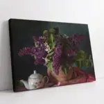 Vazoda Sümbül | Kanvas Tablo | Cam Tablo | Mdf Tablo | A03602