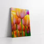 Lalelerin Uyumu | Kanvas Tablo | Cam Tablo | Mdf Tablo | A03605