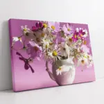 Vazoda Papatya | Kanvas Tablo | Cam Tablo | Mdf Tablo | A03616