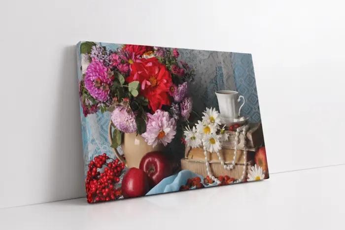 Çiçek | Kanvas Tablo | Cam Tablo | Mdf Tablo | A03633 - Görsel 1