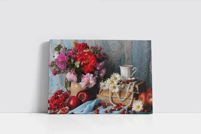 Çiçek | Kanvas Tablo | Cam Tablo | Mdf Tablo | A03633 - Görsel 2
