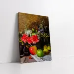 Vazoda Çiçekler | Kanvas Tablo | Cam Tablo | Mdf Tablo | A03640