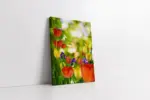 Renkli Laleler | Kanvas Tablo | Cam Tablo | Mdf Tablo | A03654