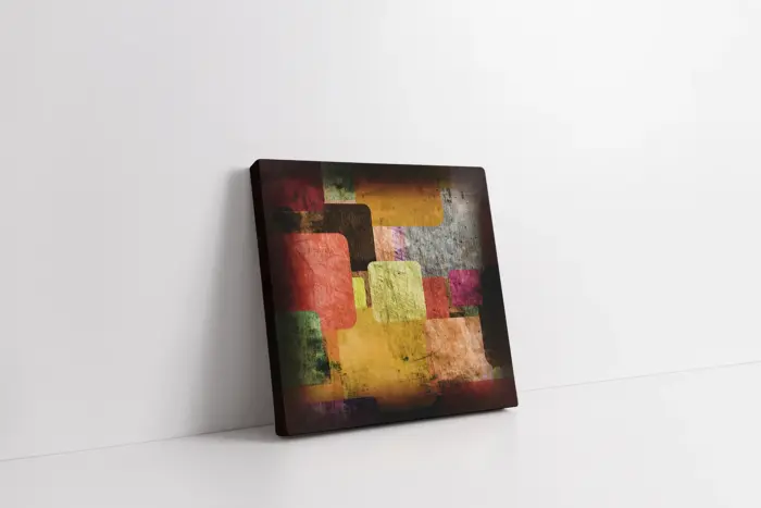 Dekoratif Soyut | Kanvas Tablo | Cam Tablo | Mdf Tablo | A06004 - Görsel 1