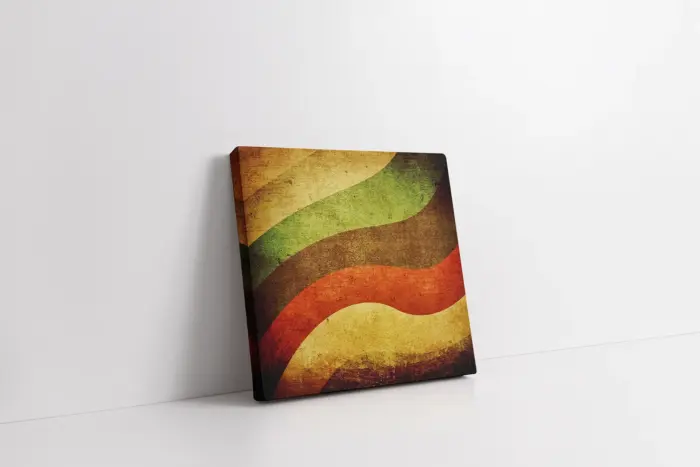 Dekoratif Soyut | Kanvas Tablo | Cam Tablo | Mdf Tablo | A06037 - Görsel 1