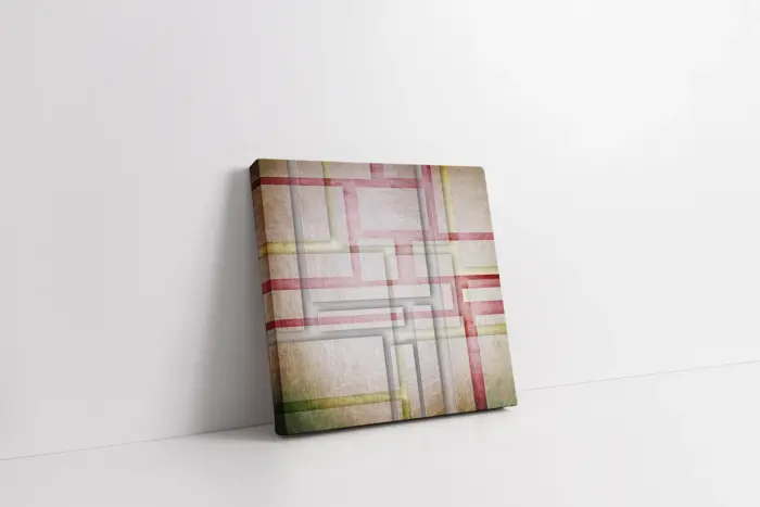 Dekoratif Soyut | Kanvas Tablo | Cam Tablo | Mdf Tablo | A06107 - Görsel 1