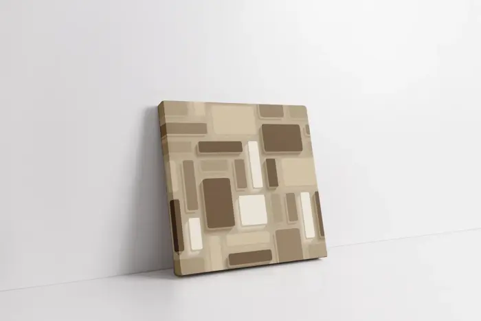 Dekoratif Soyut | Kanvas Tablo | Cam Tablo | Mdf Tablo | A06113 - Görsel 1