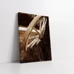 Nostaljik Tekerlek | Kanvas Tablo | Cam Tablo | Mdf Tablo | A07010