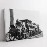 Nostalji Tren | Kanvas Tablo | Cam Tablo | Mdf Tablo | A07053