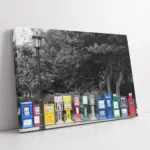 Telefon Kulübesi | Kanvas Tablo | Cam Tablo | Mdf Tablo | A07081