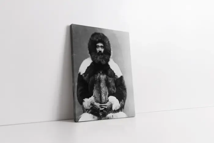 Robert Peary | Kanvas Tablo | Cam Tablo | Mdf Tablo | A07134 - Görsel 1