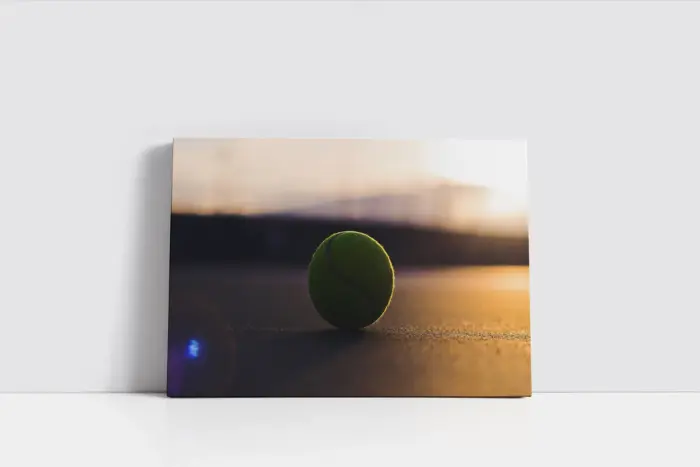Makro Tenis Topu | Kanvas Tablo | Cam Tablo | Mdf Tablo | A07168 - Görsel 2