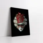 Maske | Kanvas Tablo | Cam Tablo | Mdf Tablo | A07240