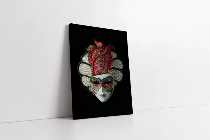 Maske | Kanvas Tablo | Cam Tablo | Mdf Tablo | A07240 - Görsel 1