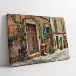 Akdeniz Taş Evleri | Kanvas Tablo | Cam Tablo | Mdf Tablo | A07241