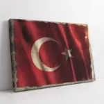 Türk Bayrağı | Kanvas Tablo | Cam Tablo | Mdf Tablo | A07256