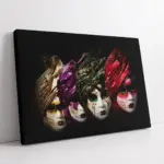 Maske | Kanvas Tablo | Cam Tablo | Mdf Tablo | A07257