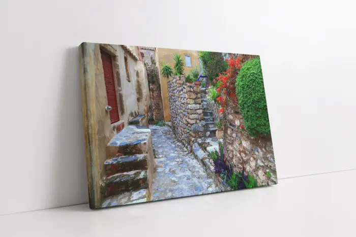 Taş Ev | Kanvas Tablo | Cam Tablo | Mdf Tablo | A07267 - Görsel 1