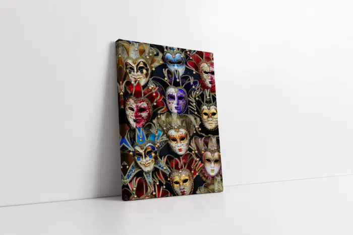 Maske | Kanvas Tablo | Cam Tablo | Mdf Tablo | A07273 - Görsel 1