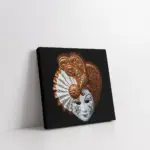 Maske | Kanvas Tablo | Cam Tablo | Mdf Tablo | A07275