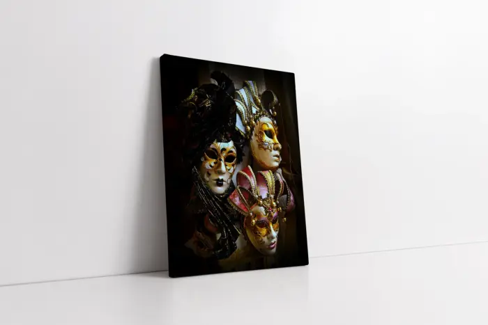 Maske | Kanvas Tablo | Cam Tablo | Mdf Tablo | A07277 - Görsel 1