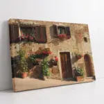 Akdeniz Taş Evleri | Kanvas Tablo | Cam Tablo | Mdf Tablo | A07282