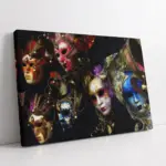 Maske | Kanvas Tablo | Cam Tablo | Mdf Tablo | A07283