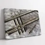 Trompet | Kanvas Tablo | Cam Tablo | Mdf Tablo | A08017