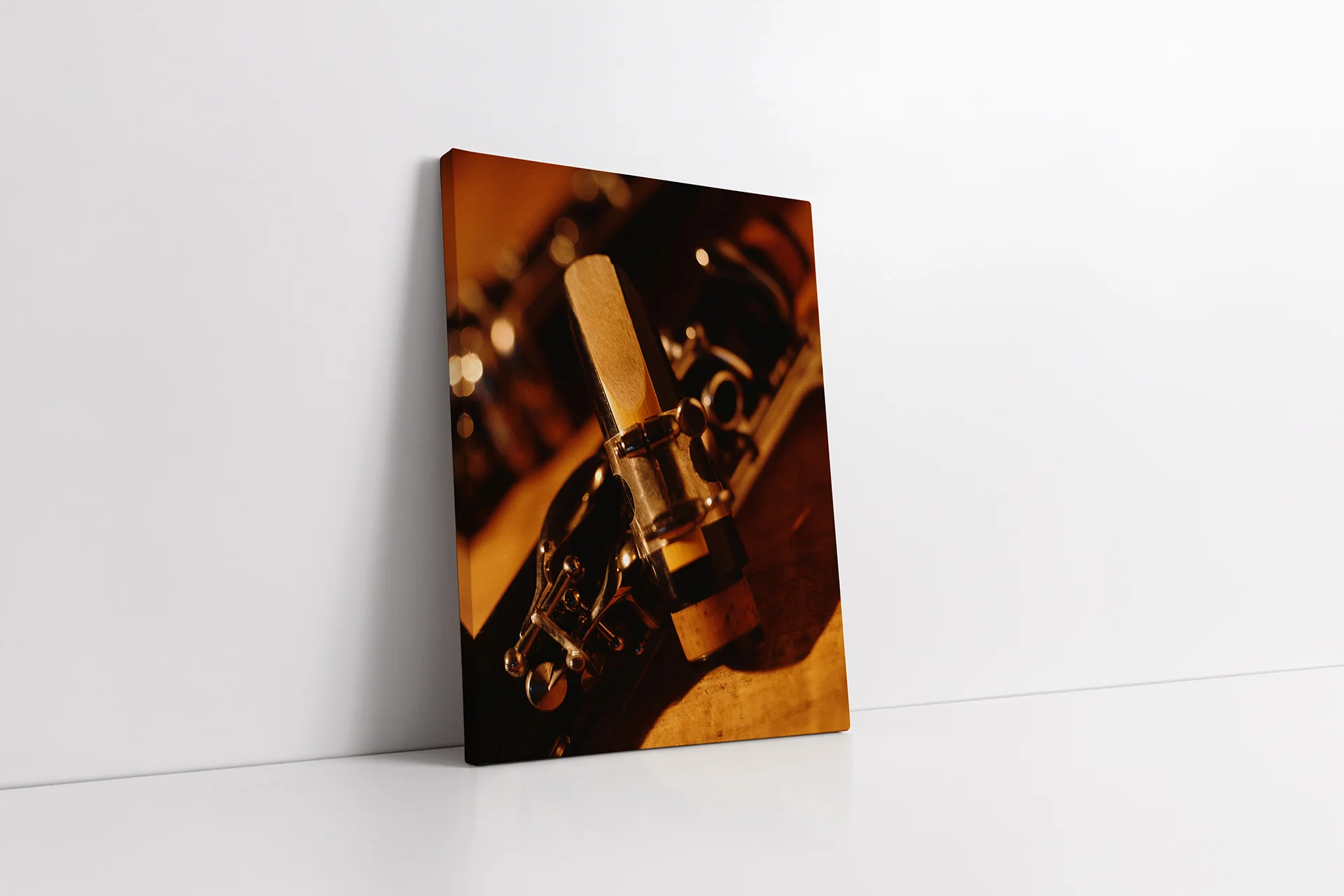 KA08063-10 Klarnet | Kanvas Tablo | Cam Tablo | Mdf Tablo | A08063 - Görsel 1