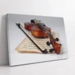 Piyano Ve Notalar | Kanvas Tablo | Cam Tablo | Mdf Tablo | A08073