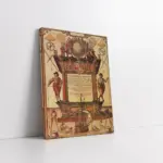 Eski Dünya Haritası | Kanvas Tablo | Cam Tablo | Mdf Tablo | A12055