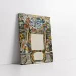 Eski Dünya Haritası | Kanvas Tablo | Cam Tablo | Mdf Tablo | A12057