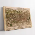 Eski Dünya Haritası | Kanvas Tablo | Cam Tablo | Mdf Tablo | A12060