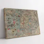 Eski Dünya Haritası | Kanvas Tablo | Cam Tablo | Mdf Tablo | A12062