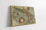 Eski Dünya Haritası | Kanvas Tablo | Cam Tablo | Mdf Tablo | A12064