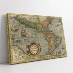 Eski Dünya Haritası | Kanvas Tablo | Cam Tablo | Mdf Tablo | A12064