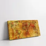 Eski Dünya Haritası | Kanvas Tablo | Cam Tablo | Mdf Tablo | A12073