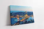 Gün Batımı Galatadan Eminönü | Kanvas Tablo | Cam Tablo | Mdf Tablo | A16001