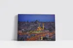 Gün Batımı Galatadan Eminönü | Kanvas Tablo | Cam Tablo | Mdf Tablo | A16010 - Görsel 2