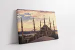 Sultanahmed Camii Gece | Kanvas Tablo | Cam Tablo | Mdf Tablo | A16033