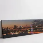 Boğaz Köprüsü Gece Çekimi | Kanvas Tablo | Cam Tablo | Mdf Tablo | A16036