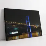 Boğaz Köprüsü Gece Çekimi | Kanvas Tablo | Cam Tablo | Mdf Tablo | A16038