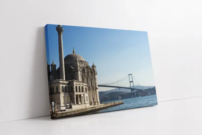 Ortaköy Camii | Kanvas Tablo | Cam Tablo | Mdf Tablo | A16041 - Görsel 1